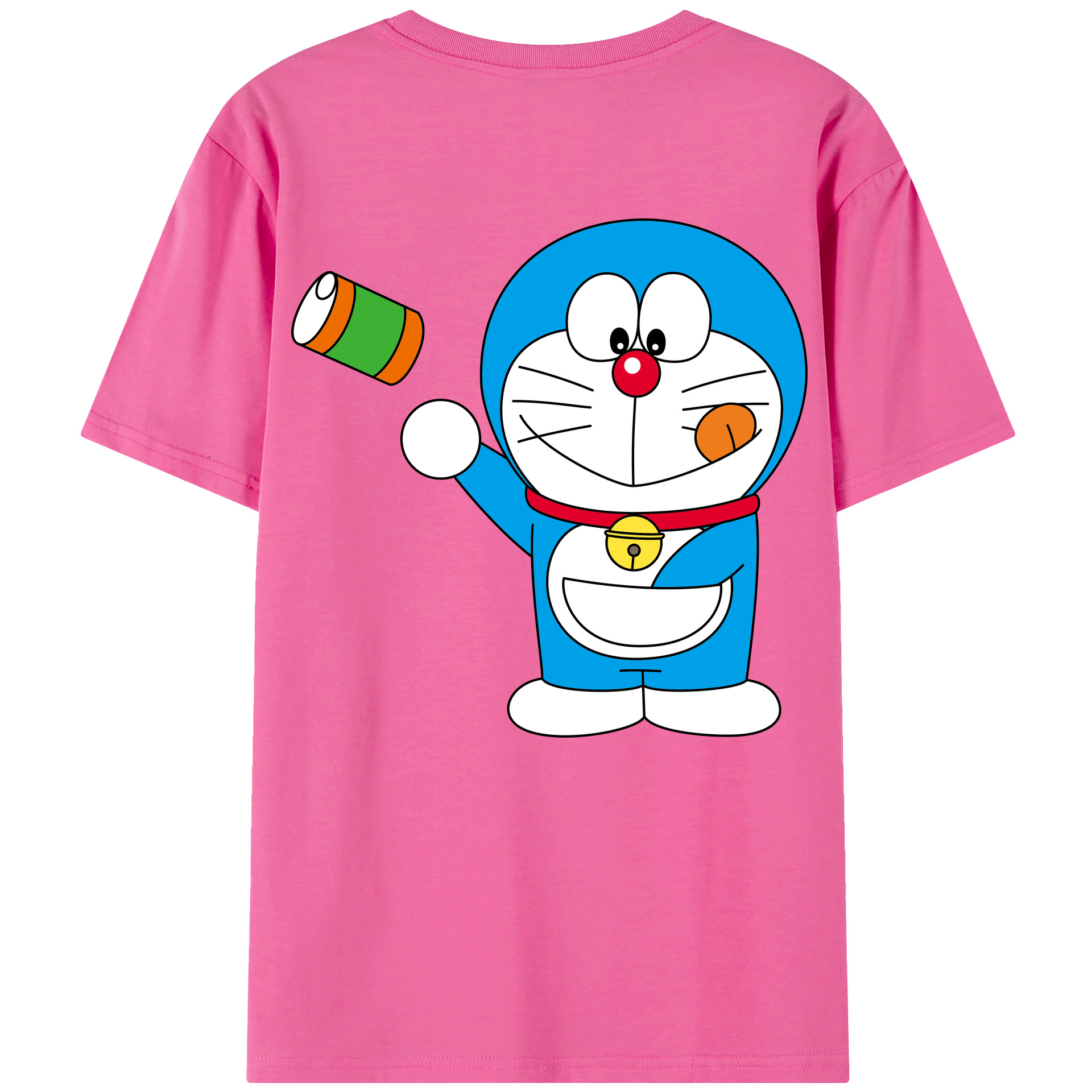 （画像用） ドラえもん Doraemon レディース半袖Tシャツ(バックプリント)